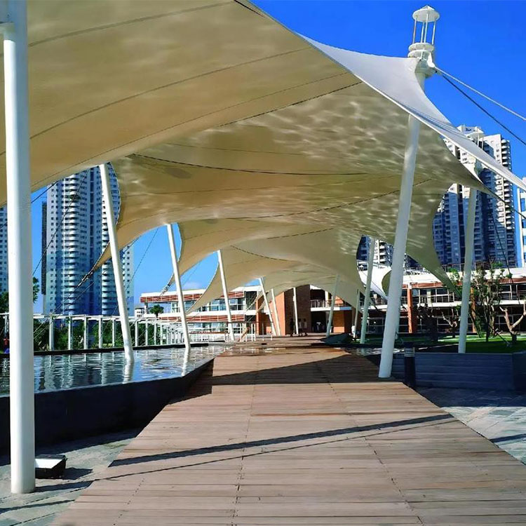 高唐县膜结构景观棚