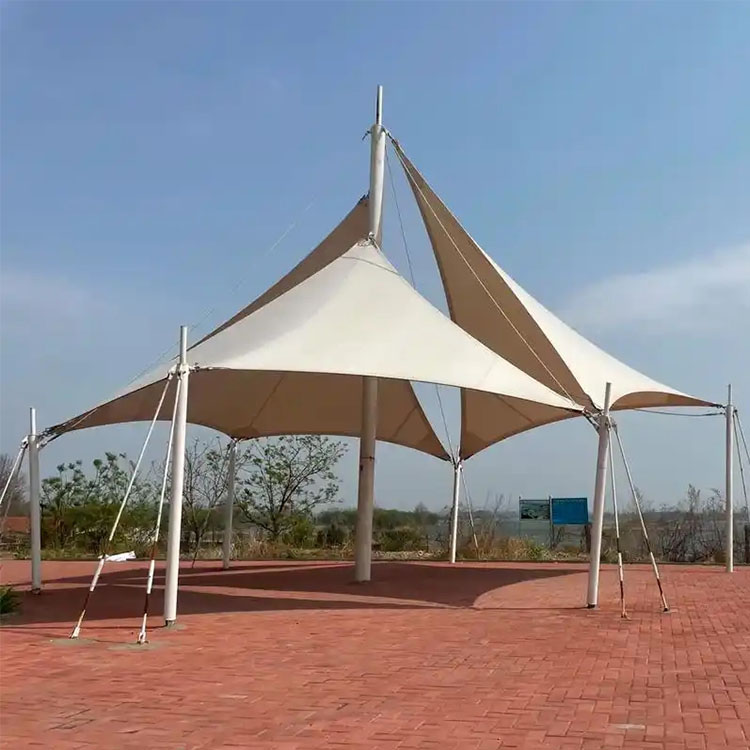 高唐县膜结构景观棚