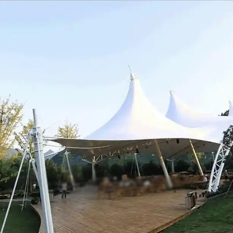 高唐县膜结构景观棚