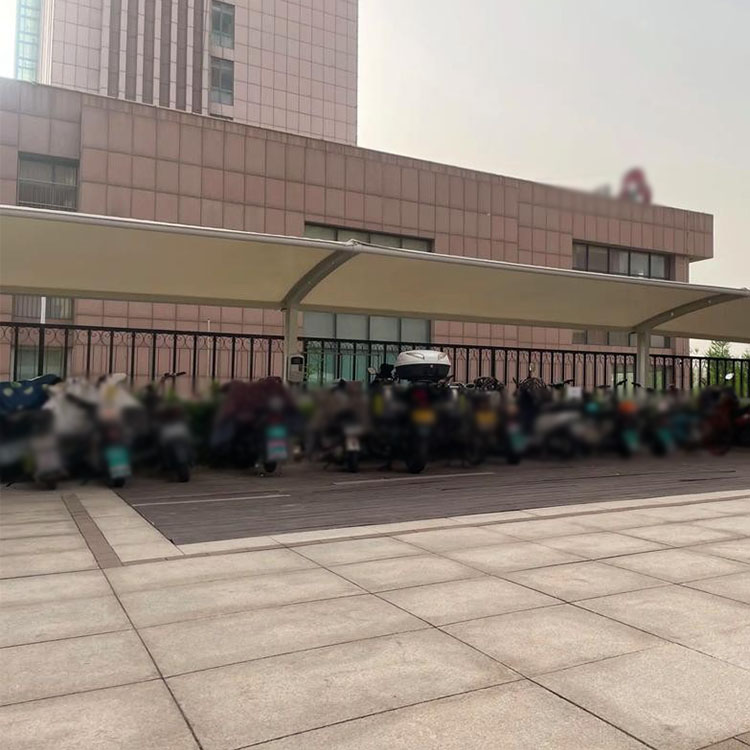 高唐县膜结构电动车棚