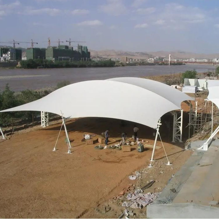 高唐县膜结构汽车棚